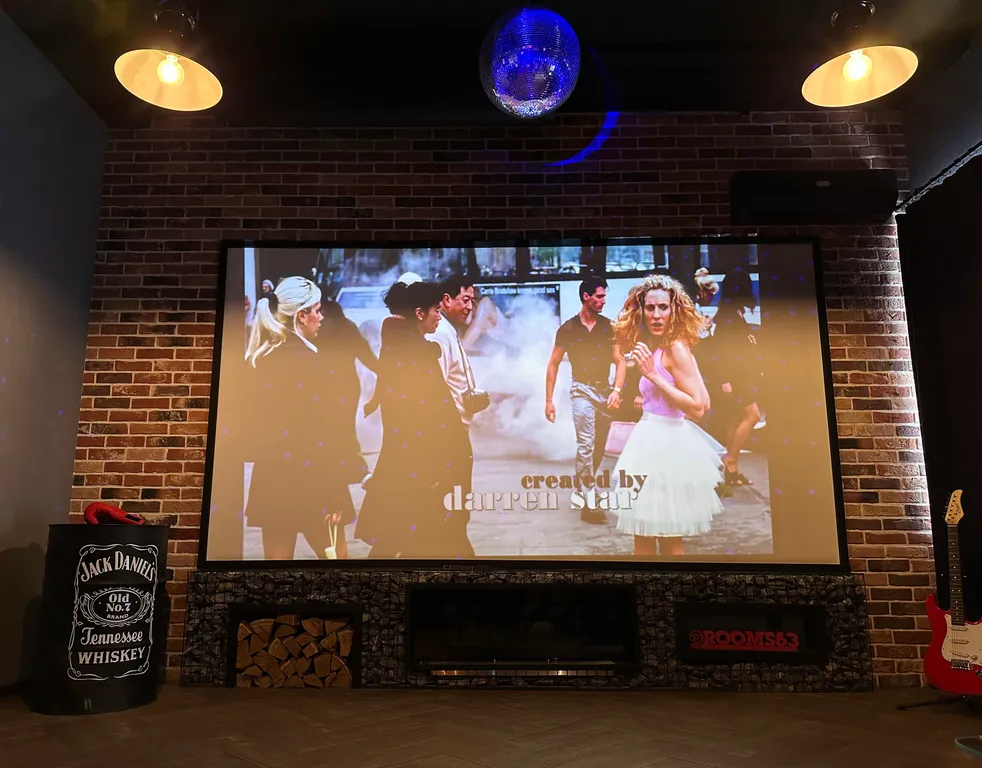 Двухместный с 1 кроватью Лофт с кинотеатром, камином и огромной джакузи