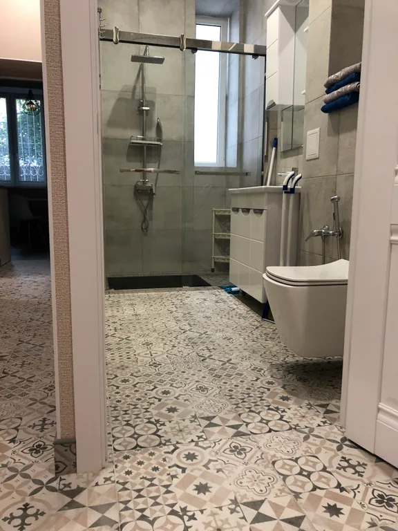 Квартира двухкомнатная на проспекте Победы, 71 м², Кисловодск — ванная комната