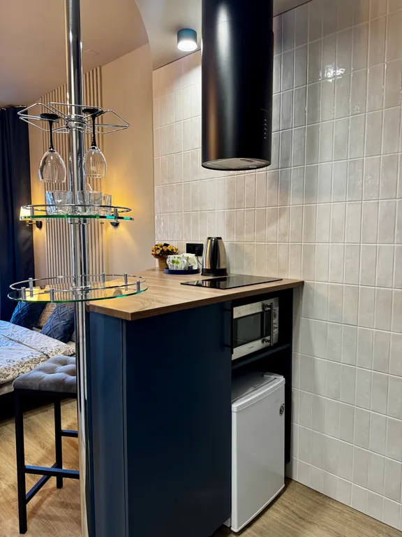Апартаменты однокомнатные на улице Некрасова, 25 м², Псков — кухня, фото 7