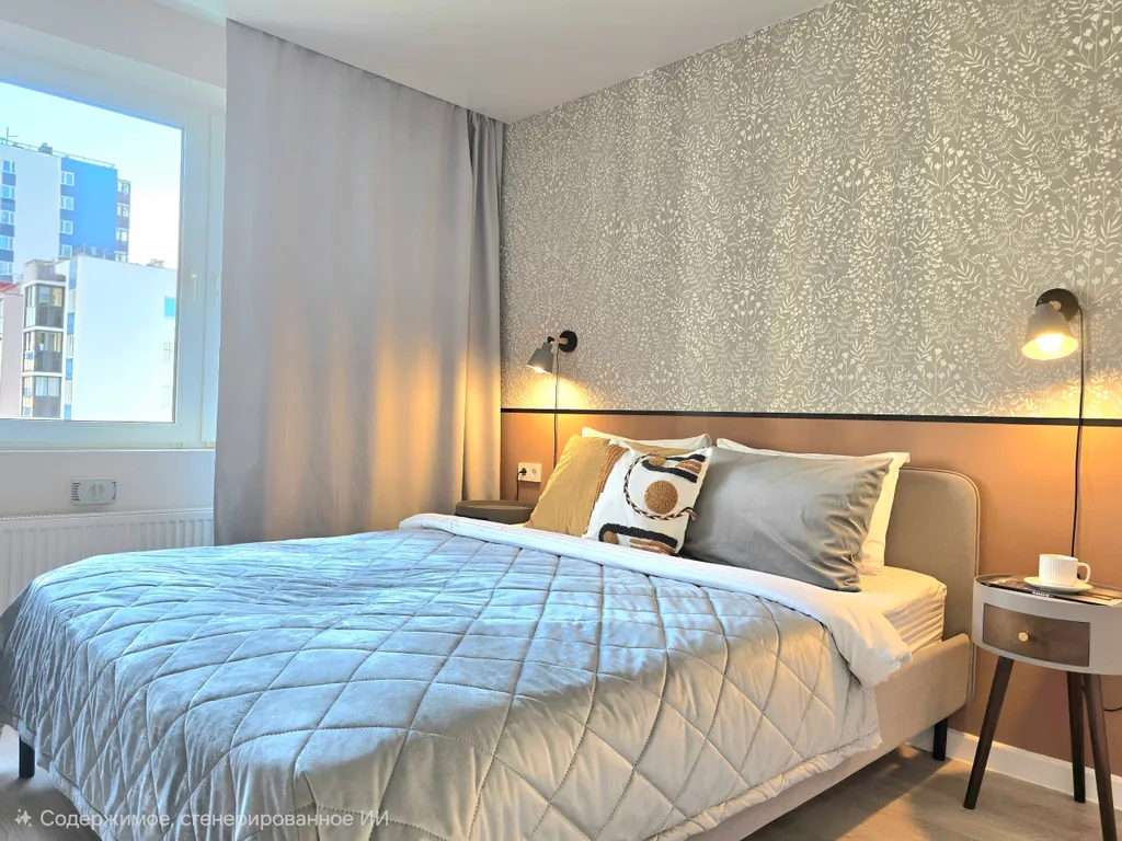Квартира однокомнатная на улице Генерала Судакова, 44 м², Петрозаводск — фото 9