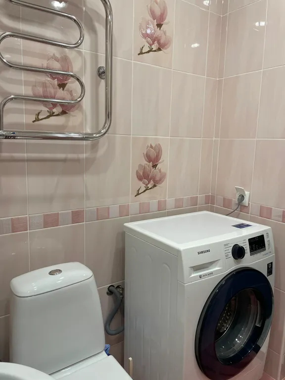 Квартира однокомнатная на улице Ленинградской, 40 м², Кисловодск — ванная комната, фото 2