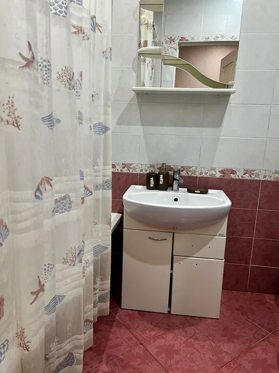 Квартира однокомнатная на улице Полевой, 50 м², Кстово — ванная комната, фото 3