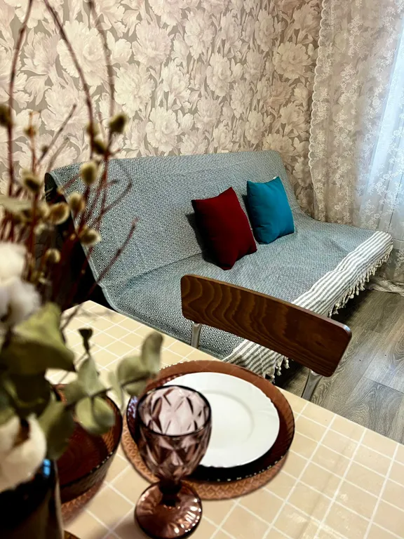Квартира однокомнатная на улице Полевой, 50 м², Кстово — спальня, фото 7