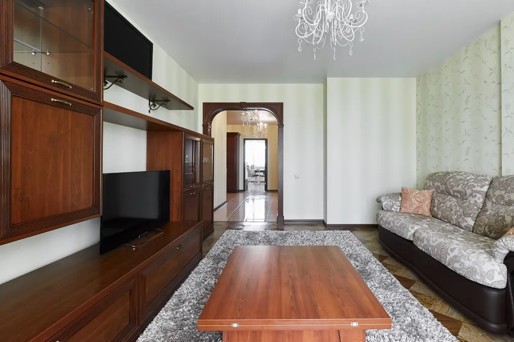 Квартира двухкомнатная в переулке Соборном, 78 м², Ростов-на-Дону — спальня, фото 4