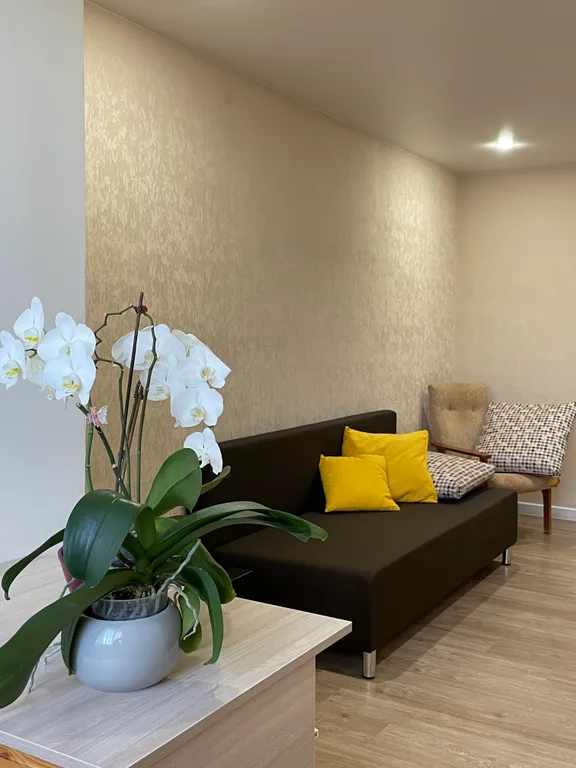 Квартира двухкомнатная на улице Куйбышева, 50 м², Кисловодск — спальня, фото 7
