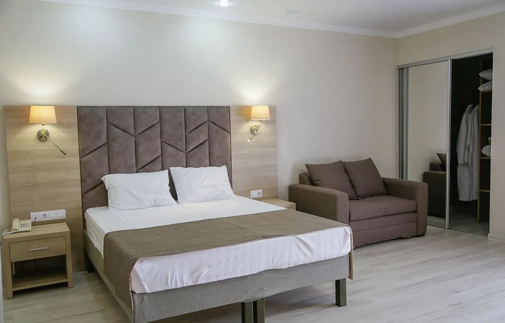 Двухместный номер с 1 кроватью Junior suite — спальное место