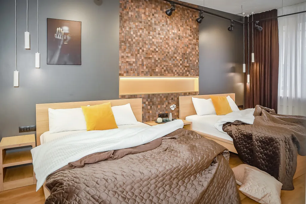 Новые Luxury апартаменты с сауной в самом центре города