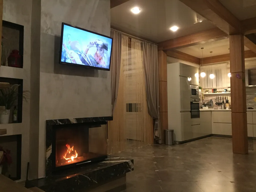 Боровики Хаус дом с камином