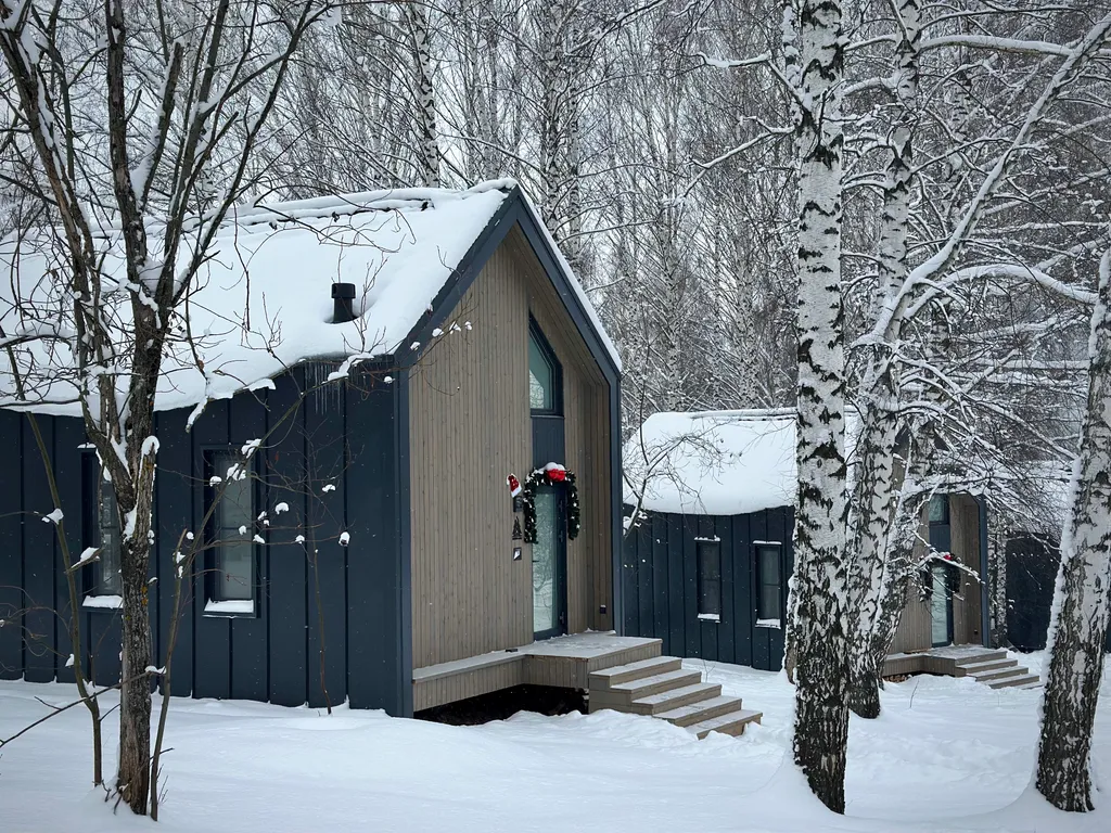 Новый Барнхаус с личным банным чаном