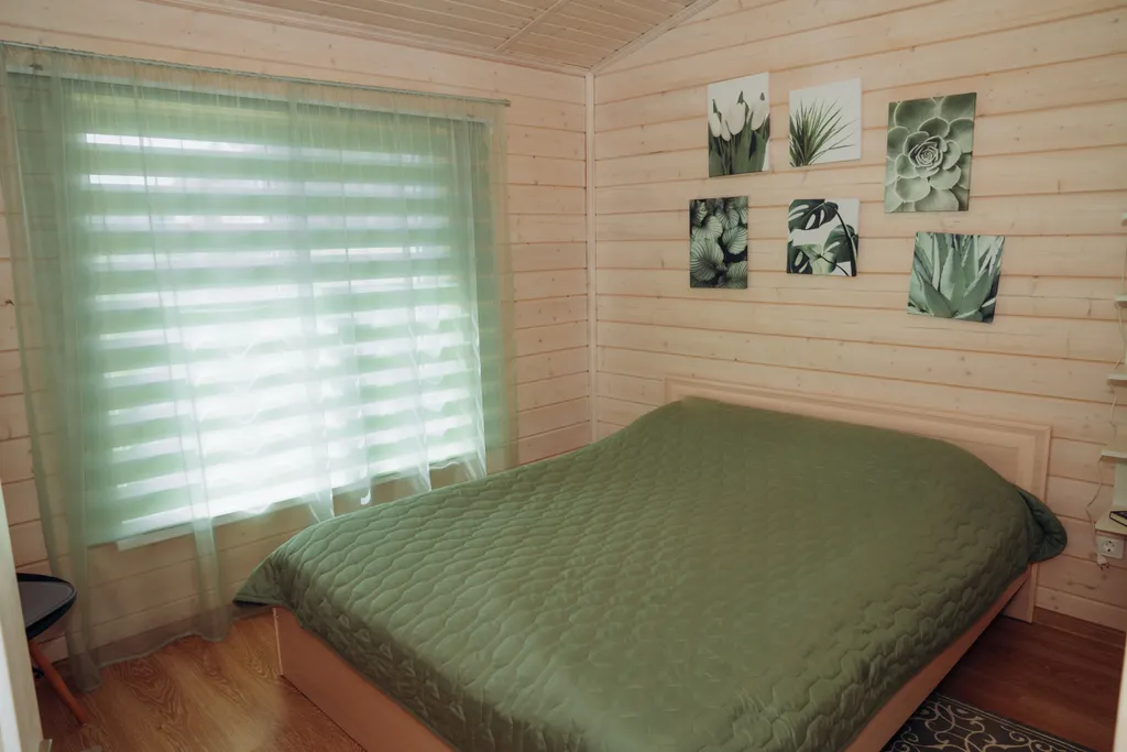 Коттедж 6-местный, 55 м², Вуорио — спальня