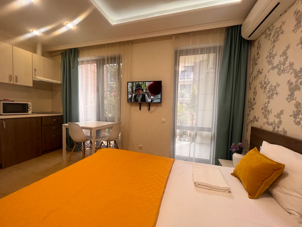 Апартаменты однокомнатные на улице Ленина, 22 м², Адлер — фото 4