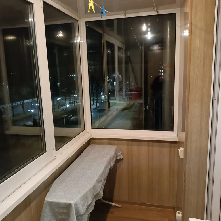 Квартира однокомнатная на улице Октябрьской, 30 м², Краснодар — вид из окна, фото 2
