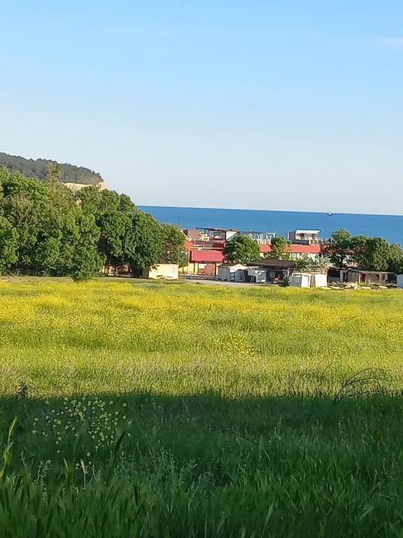 Двухместный номер с 1 кроватью улучшенный с видом на море — вид из окна