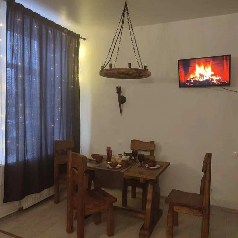 Атмосферный апартамент с сауной в средневековом центре Тало Торни