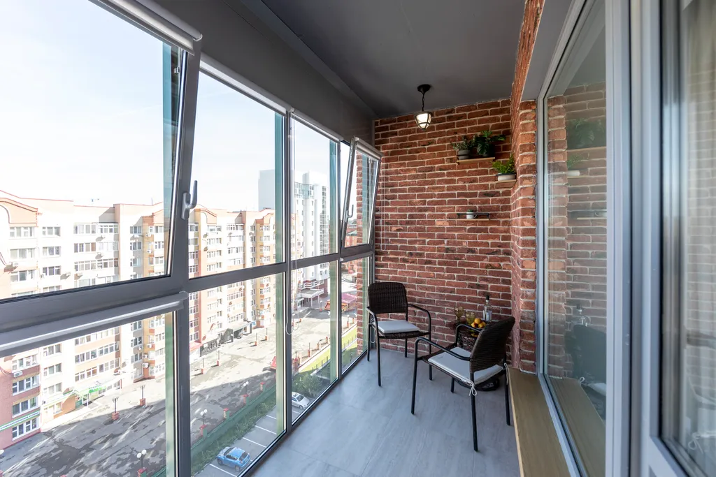 Студия однокомнатная на улице Сакко, 45 м², Тюмень — фото 24