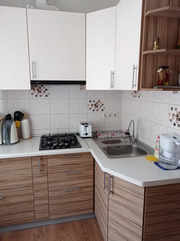 Квартира двухкомнатная на улице Крайнего, 49 м², Пятигорск — кухня