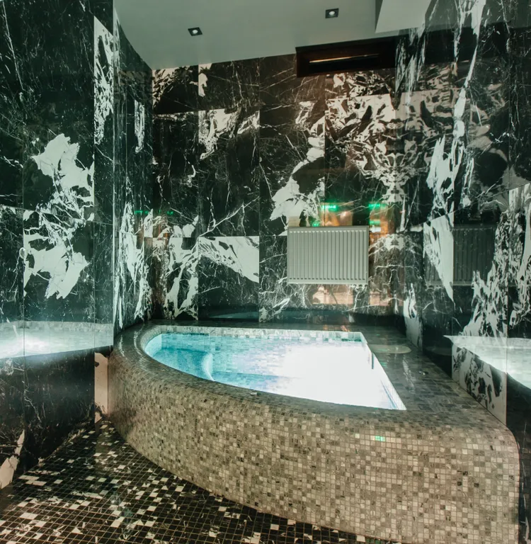 Одноместный номер Люкс с хаммамом Римская баня и джакузи