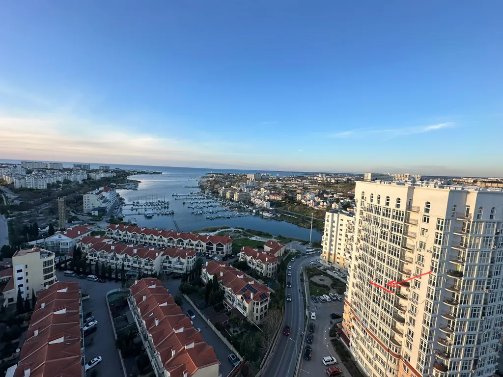 Квартира двухкомнатная в Гагаринском, 45 м², Севастополь — фото 14