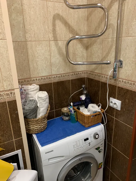 Студия однокомнатная на улице Сторожевой Башни, 19 м², Выборг — ванная комната