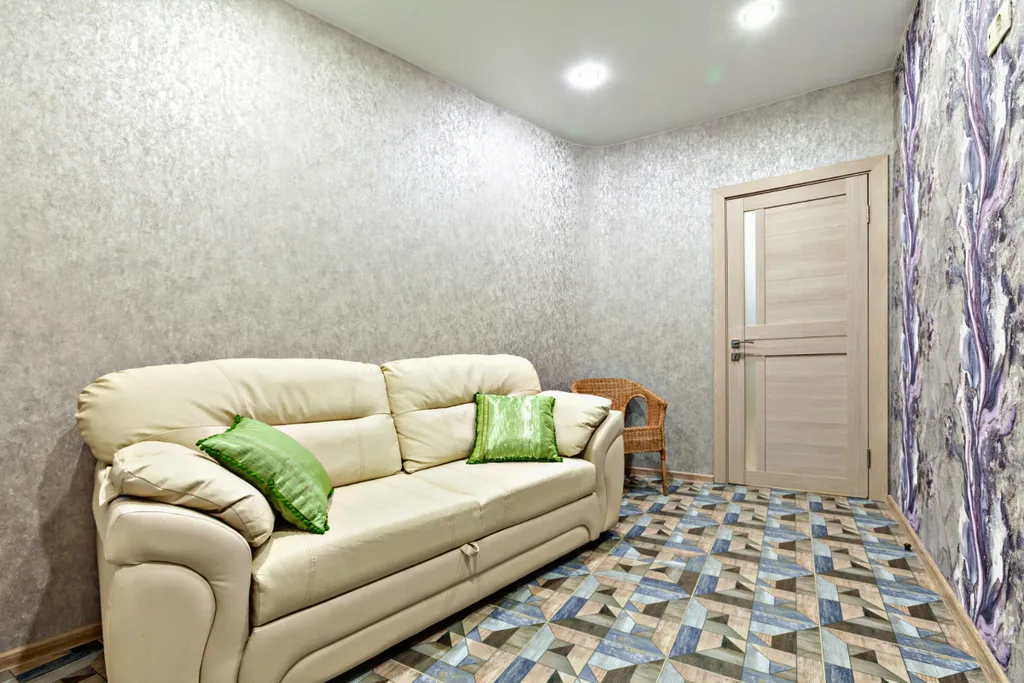 Квартира двухкомнатная в переулке Парковом, 72 м², Самара — спальня, фото 5