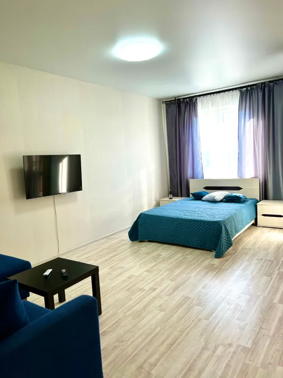 Апартаменты однокомнатные на улице Чапаева, 37 м², Петрозаводск — фото 6