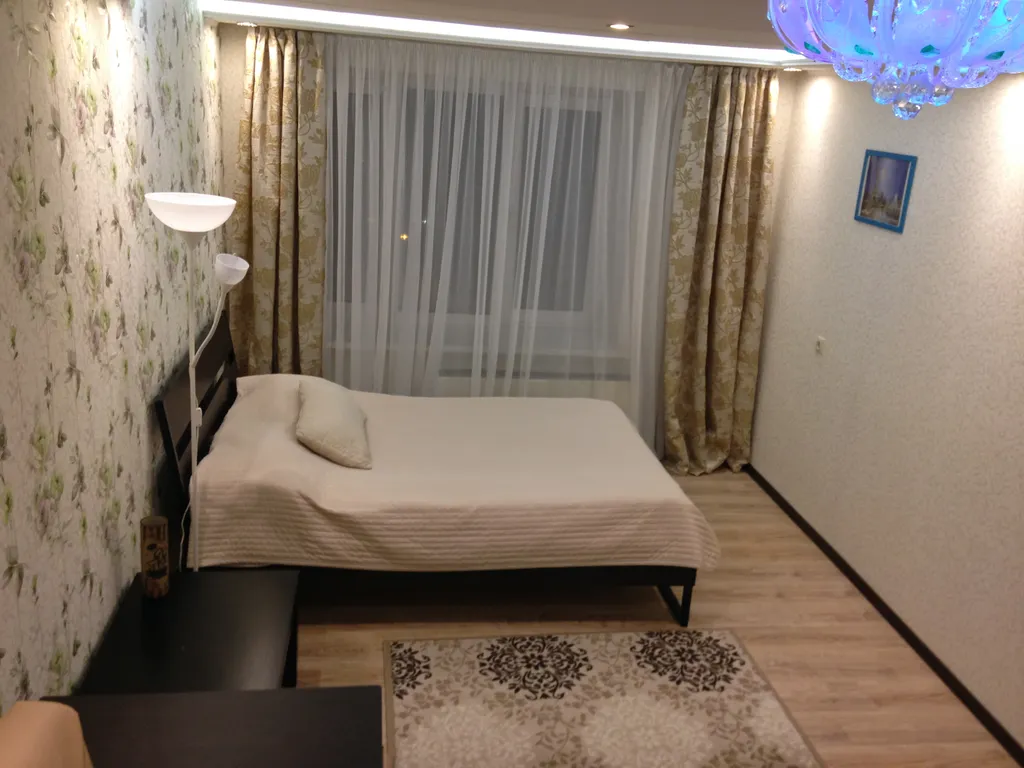 Квартира однокомнатная у Чкаловской, в Канавино, 40 м², Нижний Новгород — спальня, фото 8