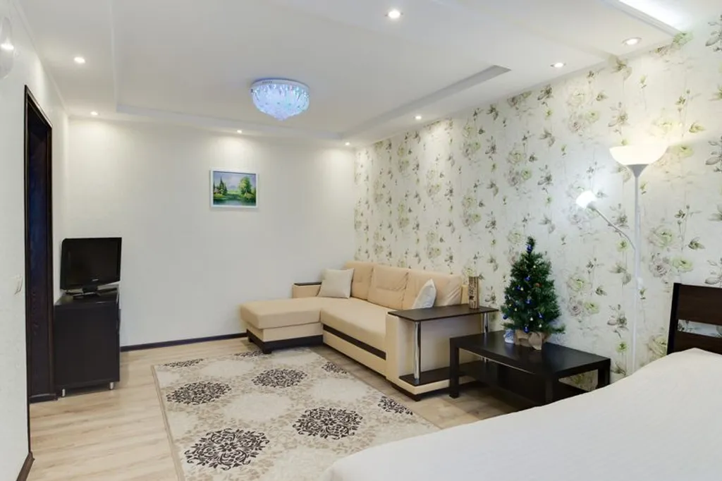 Квартира однокомнатная у Чкаловской, в Канавино, 40 м², Нижний Новгород — спальня, фото 6