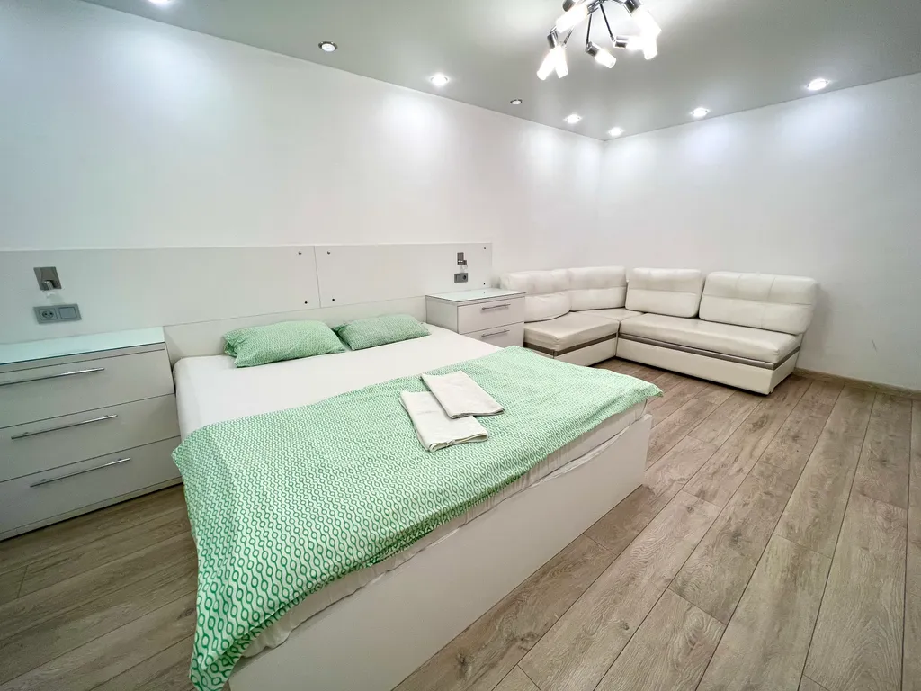 Квартира однокомнатная в Советском, 40 м², Нижний Новгород — спальня, фото 3