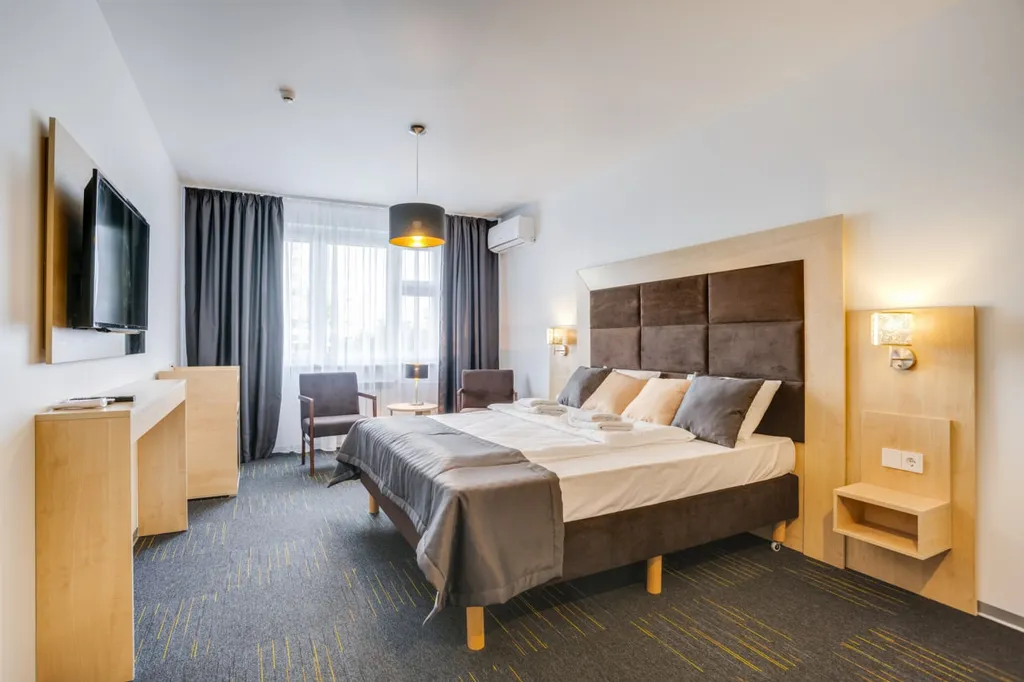 Двухместный номер с 1 кроватью люкс с гидромассажной ванной