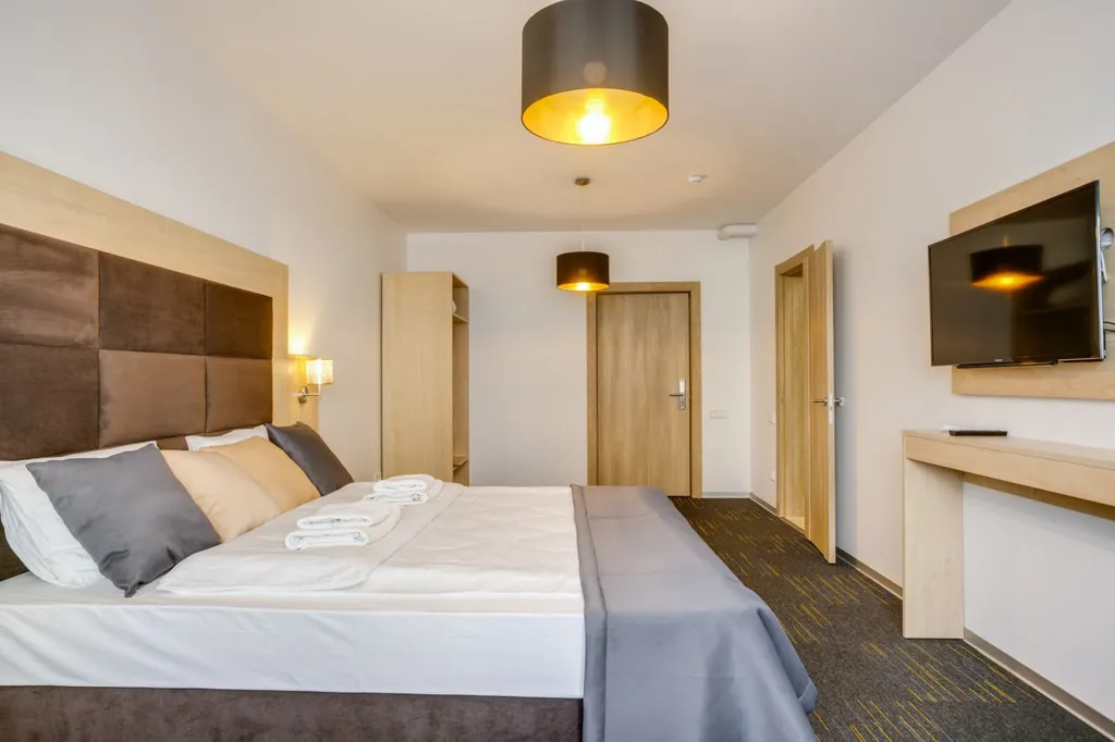 Двухместный номер с 1 кроватью люкс с гидромассажной ванной