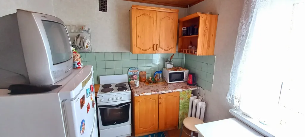 Квартира однокомнатная на шоссе Сортавальском, 33 м², Хелюля — кухня