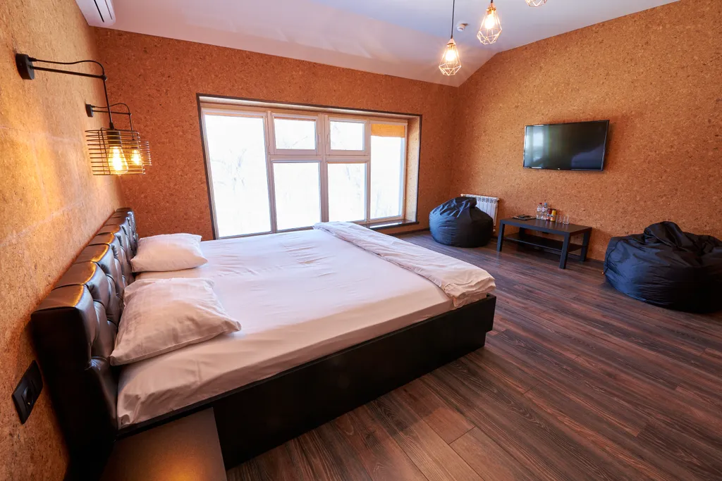 Двухместный номер с 1 кроватью люкс