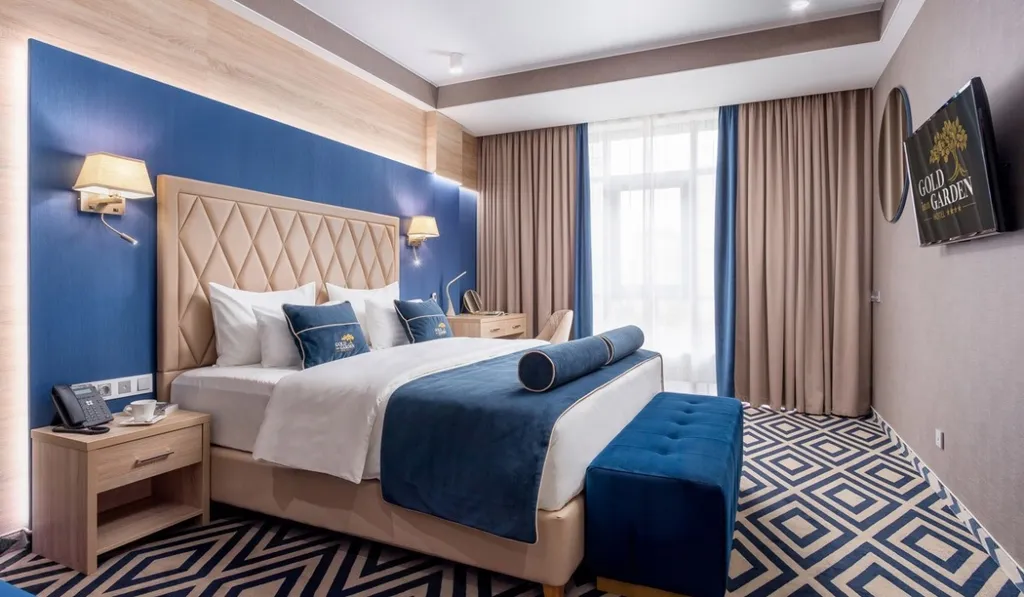 Двухместный номер с 1 кроватью или 2 отдельными кроватями люкс