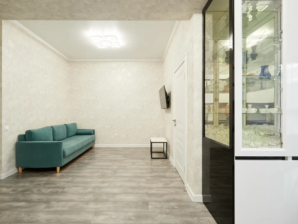 Квартира однокомнатная на улице Декабристове, 45 м², Кисловодск — спальня, фото 4