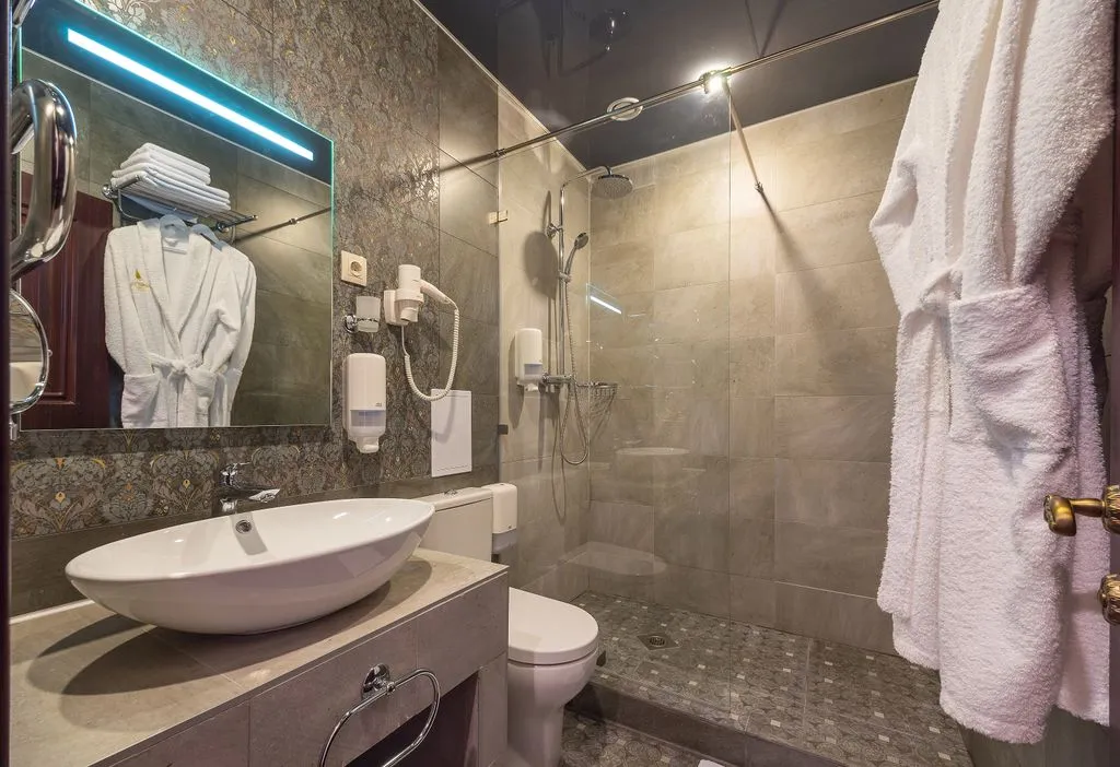 Двухместный номер с 1 кроватью Comfort River View — ванная комната