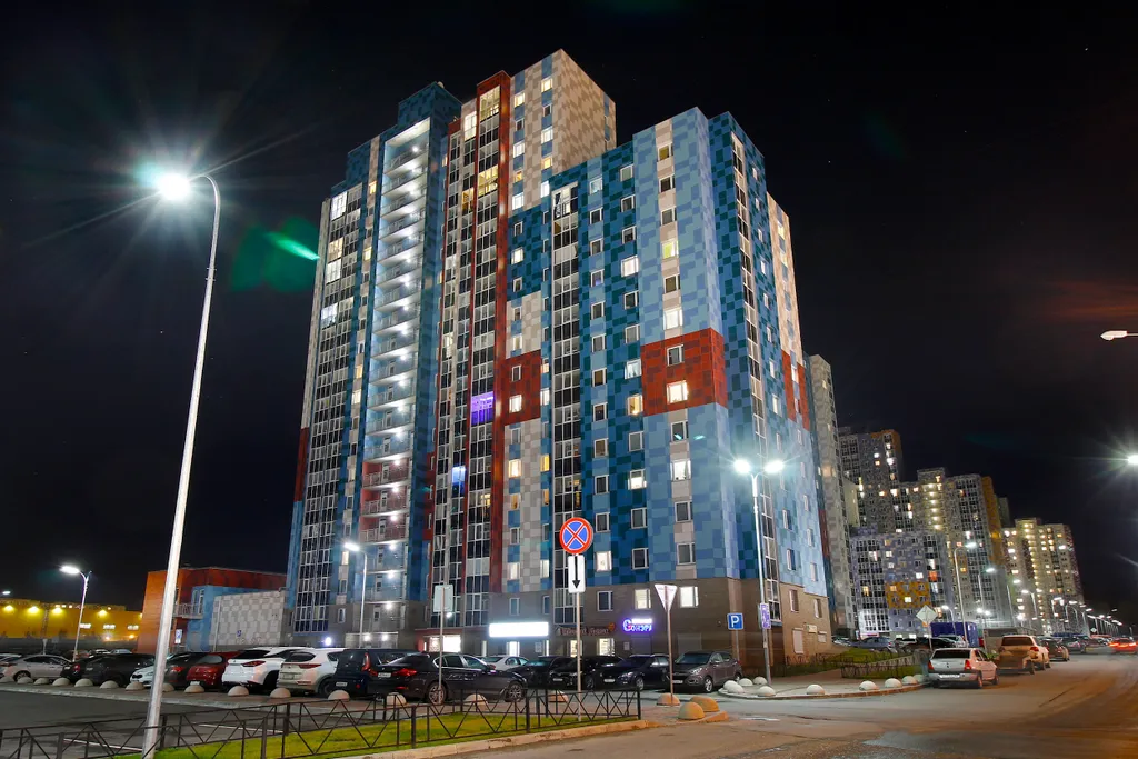 Студия однокомнатная на улице Энтузиастове, 25 м², Петрозаводск — двор