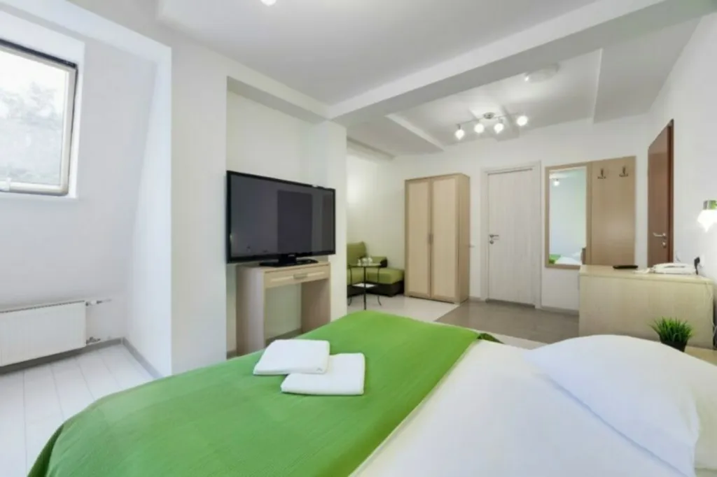 Двухместный номер с 1 кроватью люкс с джакузи