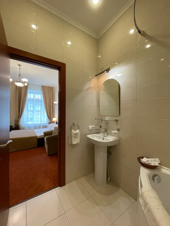 Двухместный с 1 кроватью улучшенный с видом на город