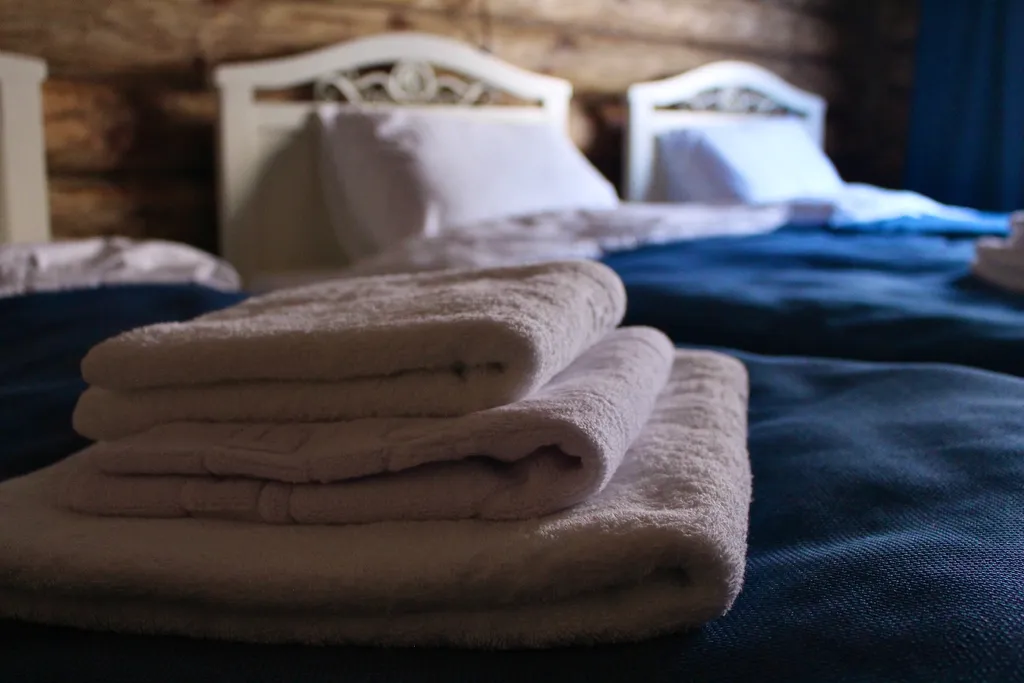 Дом с тремя 1-но спальными кроватями и футоном