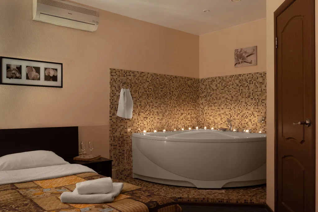 Двухместный номер с 1 кроватью люкс