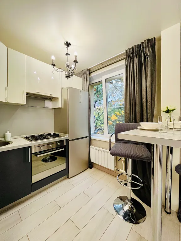 Квартира двухкомнатная у Профы, в Коньково, 45 м², Москва — кухня, фото 4