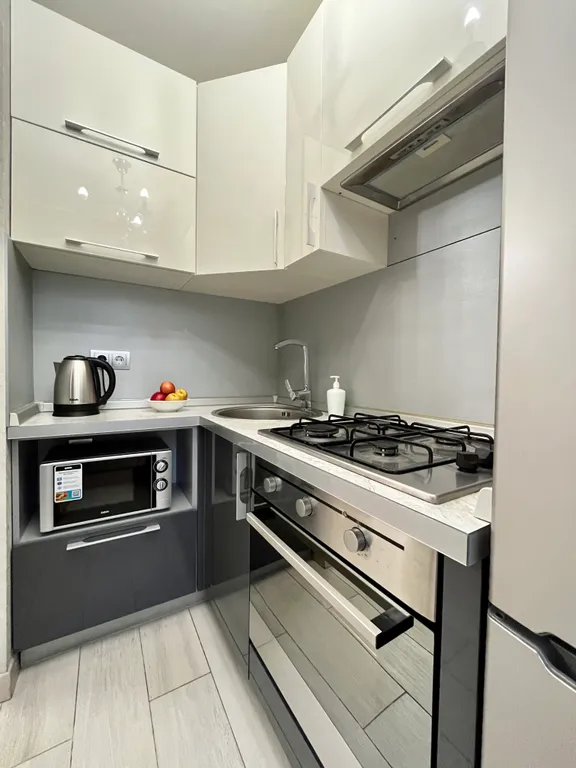 Квартира двухкомнатная у Профы, в Коньково, 45 м², Москва — кухня, фото 8