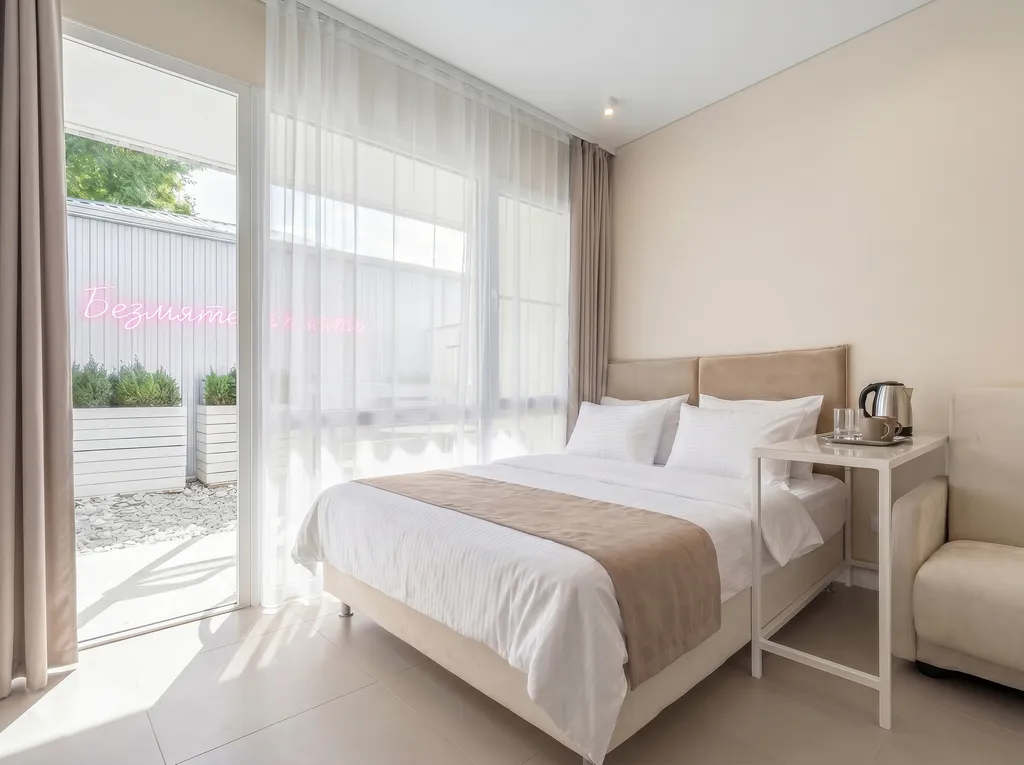 Номер Стандарт с боковым видом на бассейн в отеле Summer Suites — Summer Suites, фото 1 из 5