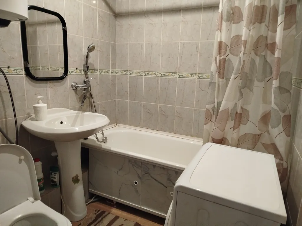 Квартира однокомнатная у Московской, в Канавино, 44 м², Нижний Новгород — ванная комната