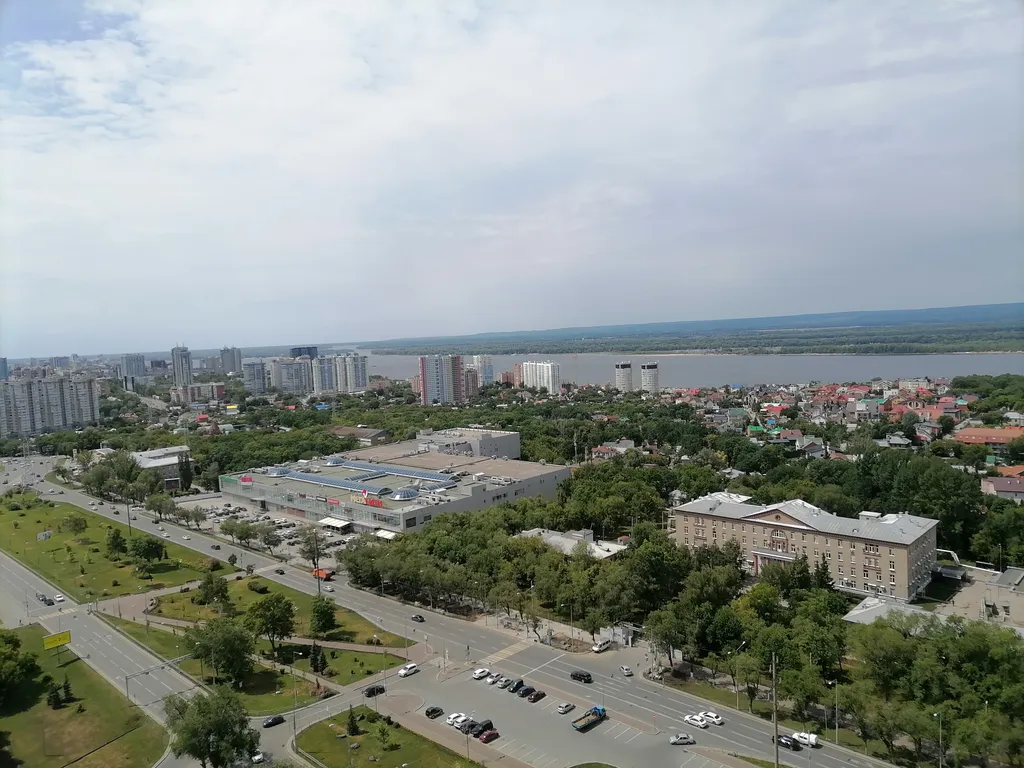 Квартира однокомнатная в Октябрьском, 44 м², Самара — вид из окна, фото 4