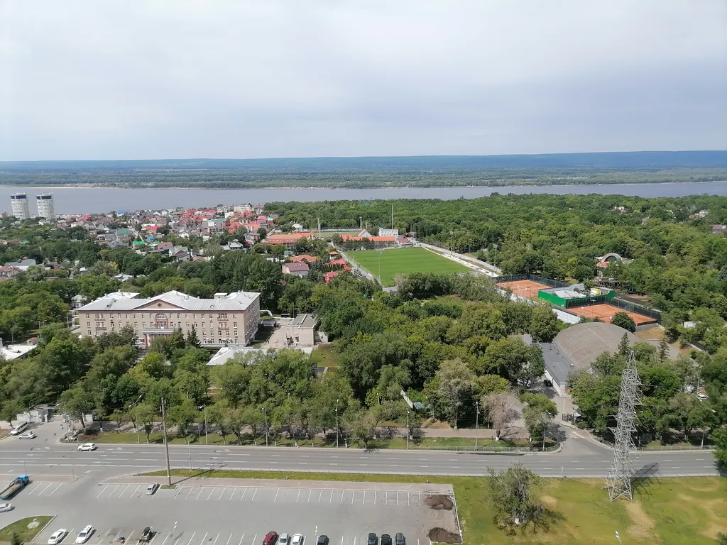 Квартира однокомнатная в Октябрьском, 44 м², Самара — вид из окна, фото 5