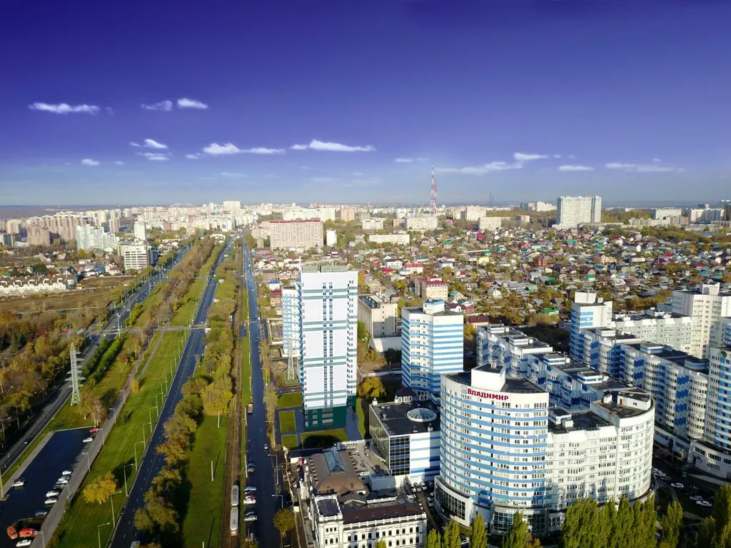 Квартира однокомнатная в Октябрьском, 44 м², Самара — вид из окна, фото 10