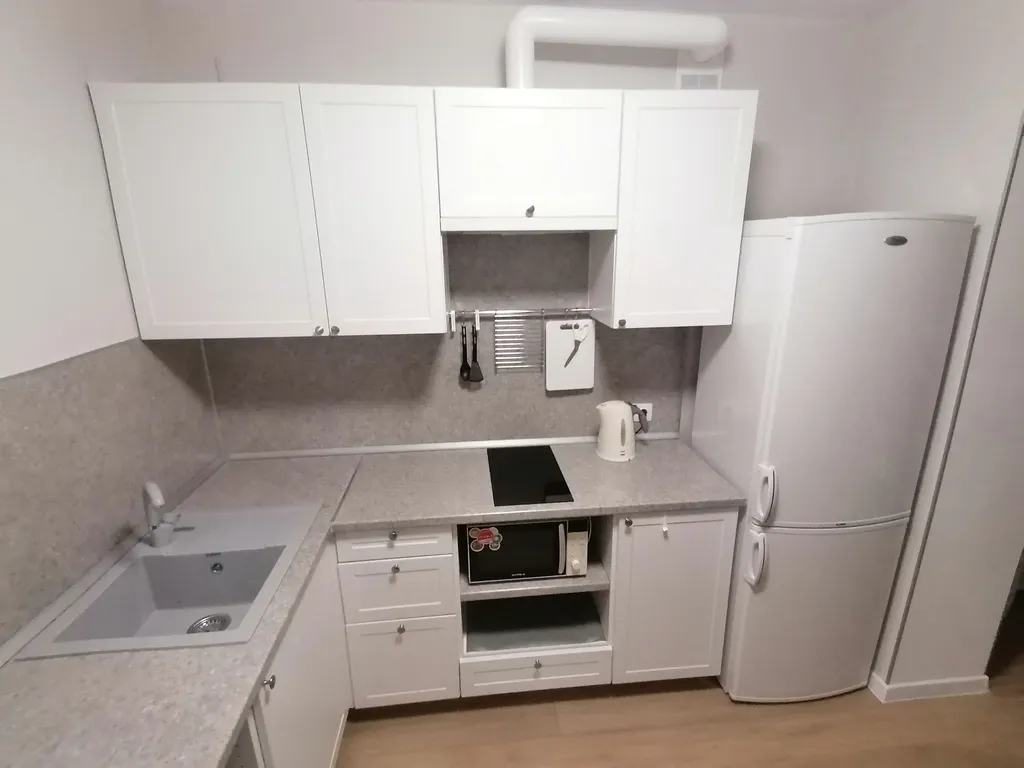 Квартира однокомнатная в Октябрьском, 44 м², Самара — кухня