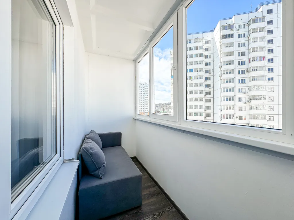 Квартира однокомнатная на улице Адмирала Пустошкина, 38 м², Анапа — фото 14