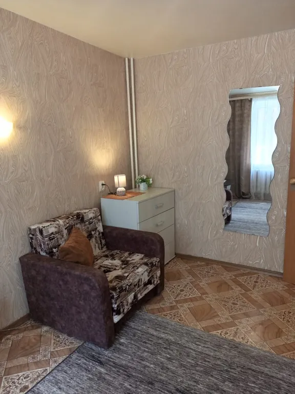 Квартира однокомнатная в Советском, 30 м², Нижний Новгород — спальня, фото 4